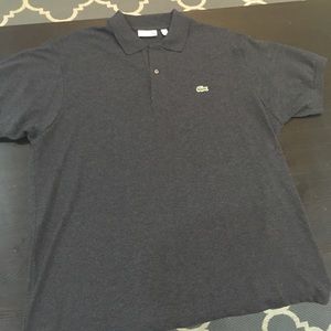 EUC short sleeve polo by Lacoste